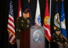 „We must have fully integrated offensive and defensive operations across all of our services, as well as our partners,” says Army Gen. James Dickinson, SPACECOM commander.