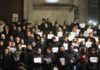 Anumiti judecatori de la TMB care l-au reclamat pe Dragnea la CSM apar in pozele cu magistratii activisti suiti pe treptele Curtii de Apel Bucuresti