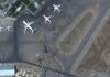 New satellite images show a chaotic scene Monday at Kabul’s Hamid Karzai International Airport in Afghanistan as the United States government and its allies worked to withdraw remaining personnel from the country.