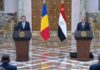 Iohannis s-a dus in Egipt ca sa rezolve crizele politico-militare din întreg Orientul