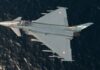 The F-18s are scheduled to retire in 2024, but the Typhoons won’t be delivered for another couple years