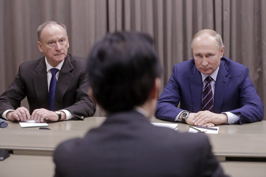 Russia: Russia's President Putin and Japanese Security Council Secretary Kitamura meet for talks