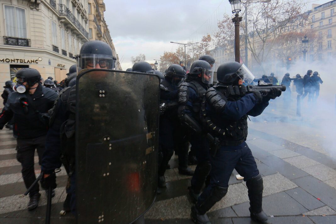 'Gilets Jaunes' protest, Paris, France - 08 Dec 2018