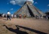 O tebelă de marcaj din piatră folosită într-un joc antic cu o minge asemănătoare celei de fotbal a fost descoperită în faimosul sit arheologic mayaș Chichen Itza din peninsula Yucatan din Mexic