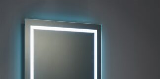 oglinda led baie