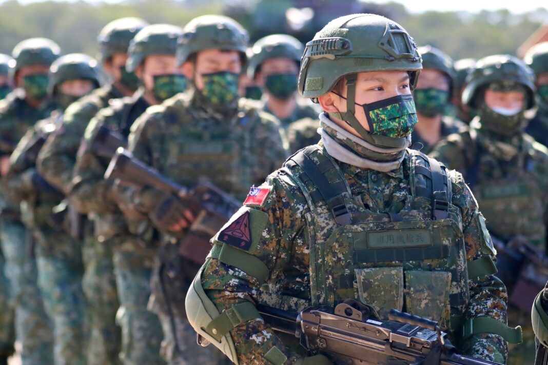National Army Lunar New Year’s Military Drill in Taiwan