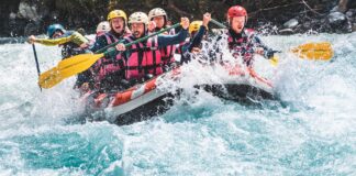 rafting