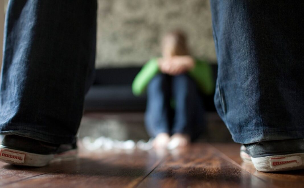 Domestic violence .
