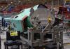 German arms manufacturer Rheinmetall plans to begin production at a new facility in 2025 to build “at least 400” F-35A center fuselages