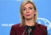 Ministerul Afacerilor Externe şi Integrării Europene al Republicii Moldova (MAEIE) a calificat joi drept „false şi calomnioase” ultimele declaraţii ale purtătoarei de cuvânt a Ministerului rus de Externe, Maria Zaharova