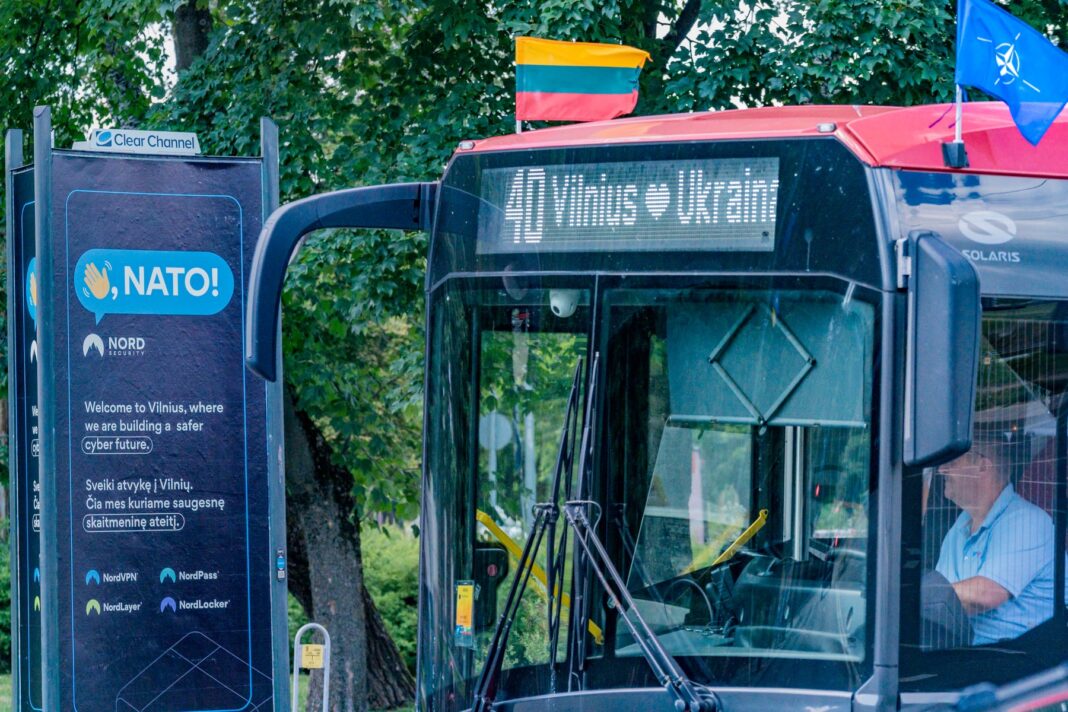 Preliminaries Of The NATO Summit In The Streets Of Vilnius