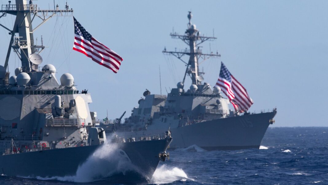 USS Russell (DDG 59) & USS Rafael Peralta (DDG 115)