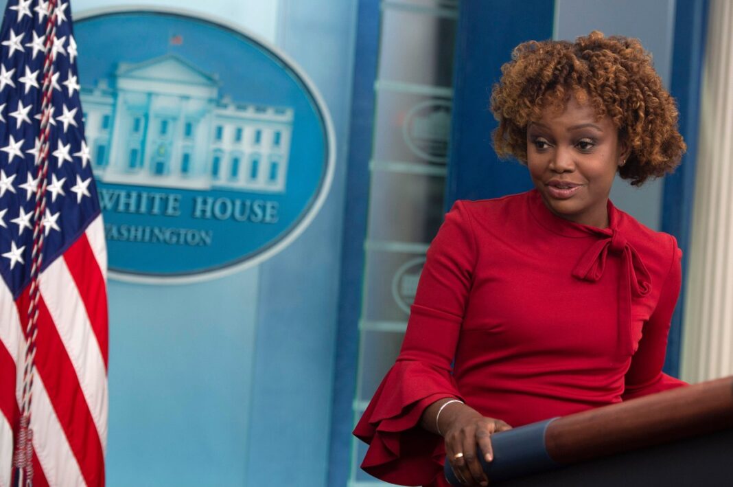 Karine Jean-Pierre Daily White House Briefing, Washington, District of Columbia, USA - 23 Sep 2022