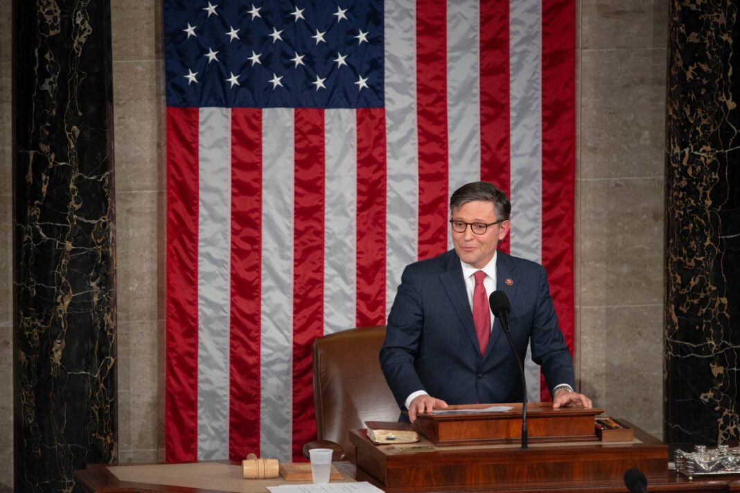 House votes on Republican nominee Mike Johnson to be the next speaker of the house, Washington, D.C., USA - 25 Oct 2023