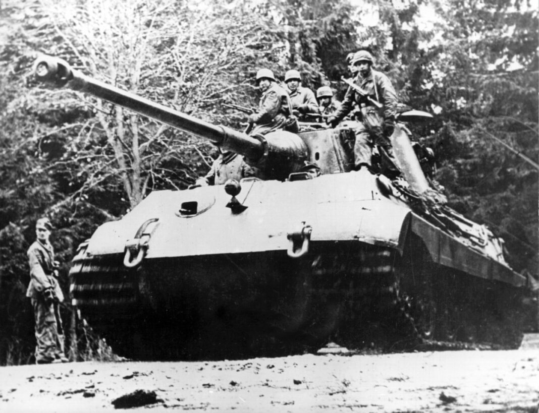 Belgie válka Ardenská ofenzíva Německo armáda wehrmacht voják tank