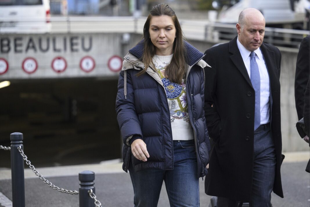 Switzerland Tennis Halep Appeal