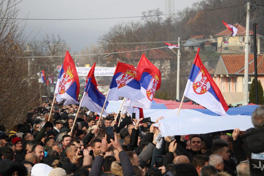 Serbs held demonstration in Kosovo