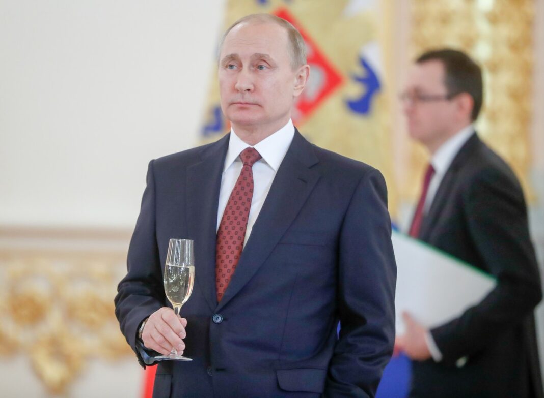Russian President Putin receives credentials from foreign ambassadors