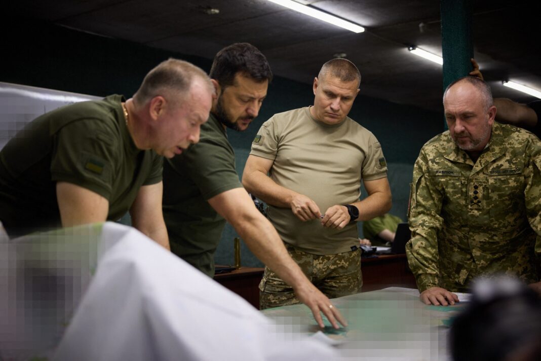 Zelensky Visits Bakhmut Sector