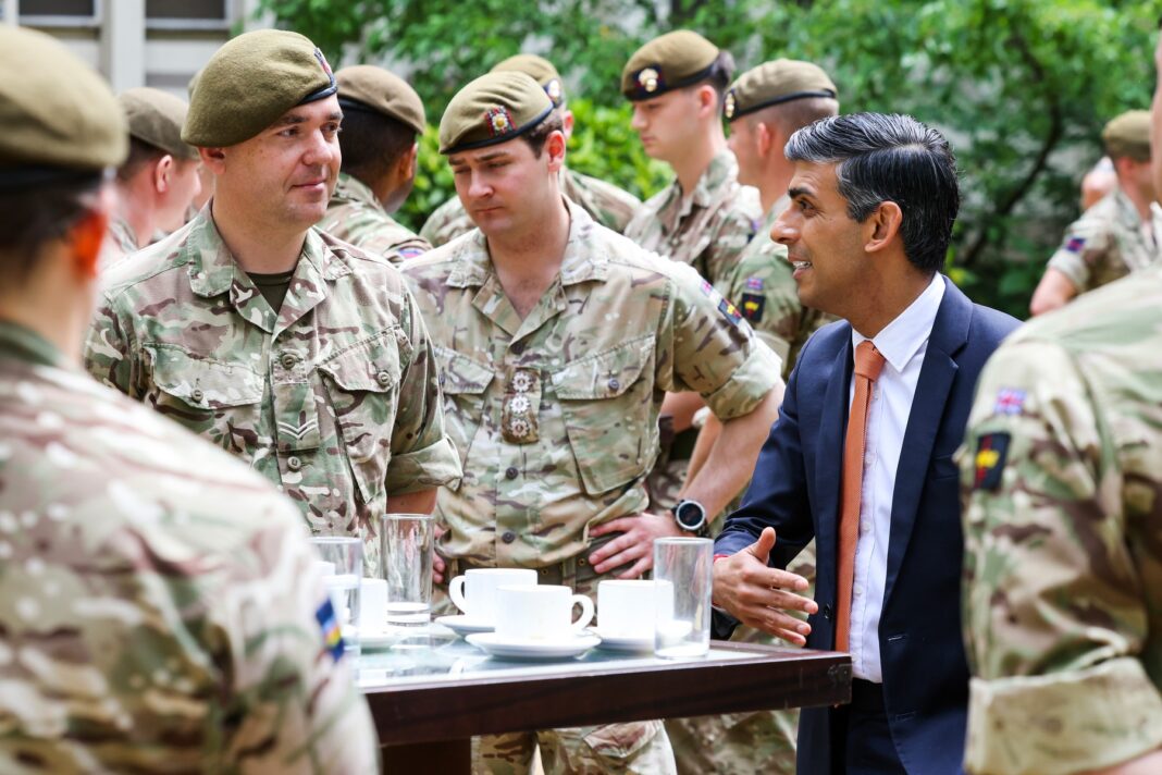 The Prime Minister Visits Wellington Barracks