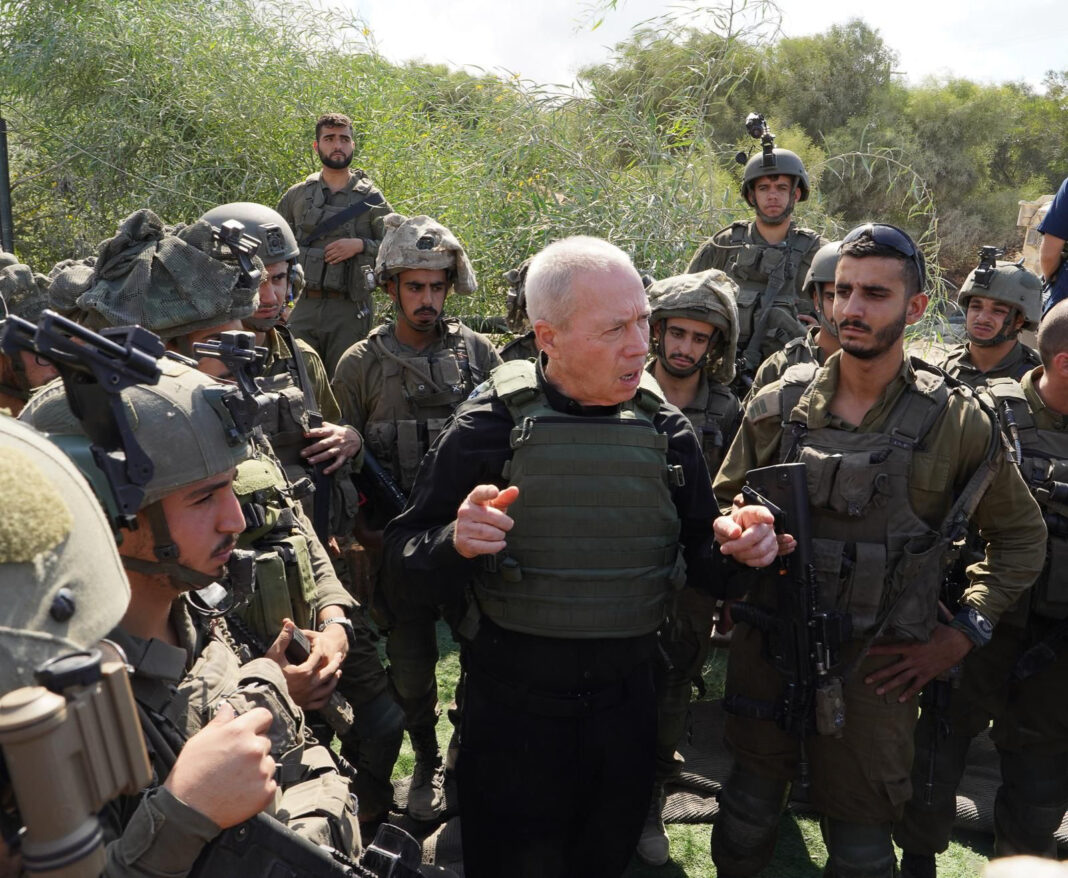 Israel-Hamas War 2023: Defense Minister Visits Gaza Border