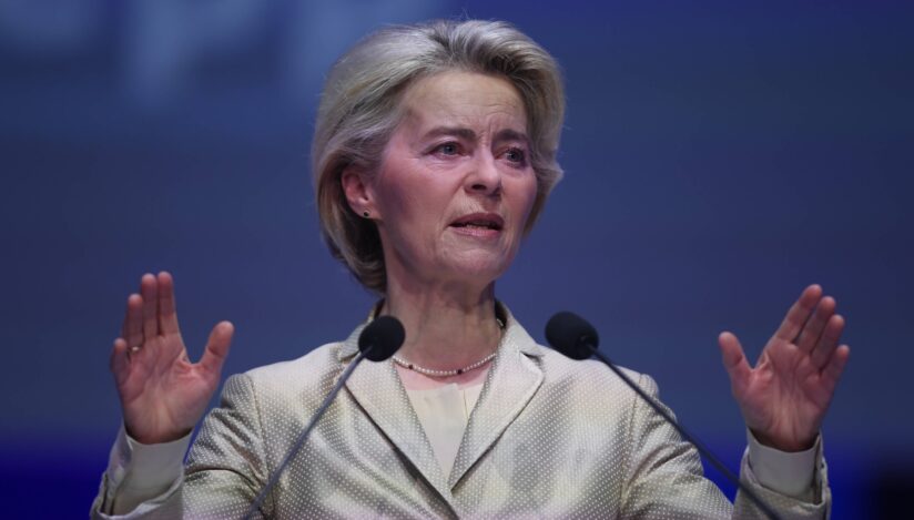 Romania EPP Congres European Commission President Ursula von der Leyen addresses the EPP Congress in Bucharest, Romania,