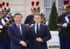 Prajitura „le russe”, înlocuită din meniul mesei lui Macron şi Xi, din motive diplomatice