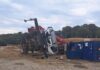 Accident de muncă: Macaraua s-a răsturnat, un bărbat rănit grav în timpul lucrărilor la o sondă