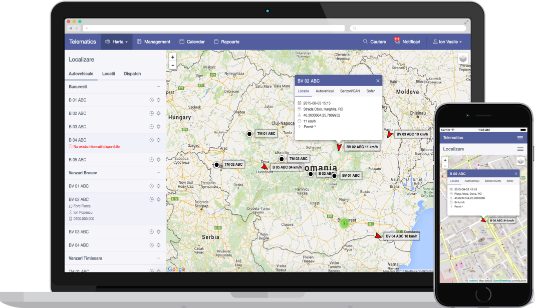 monitorizare gps