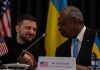 US Secretary of Defense Lloyd Austin Concludes Final Ukraine Defense Meeting, Emphasizes Unity