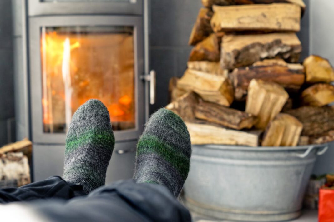 low-section-man-wearing-socks