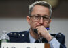 Caine Denies Political Allegiance During Joint Chiefs Nomination Hearings