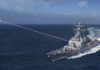 The Navy’s top officer is on board with advancing laser weapons — and believes the new Trump-class battleships will drive the service to equip other Navy ships with the weapons too.