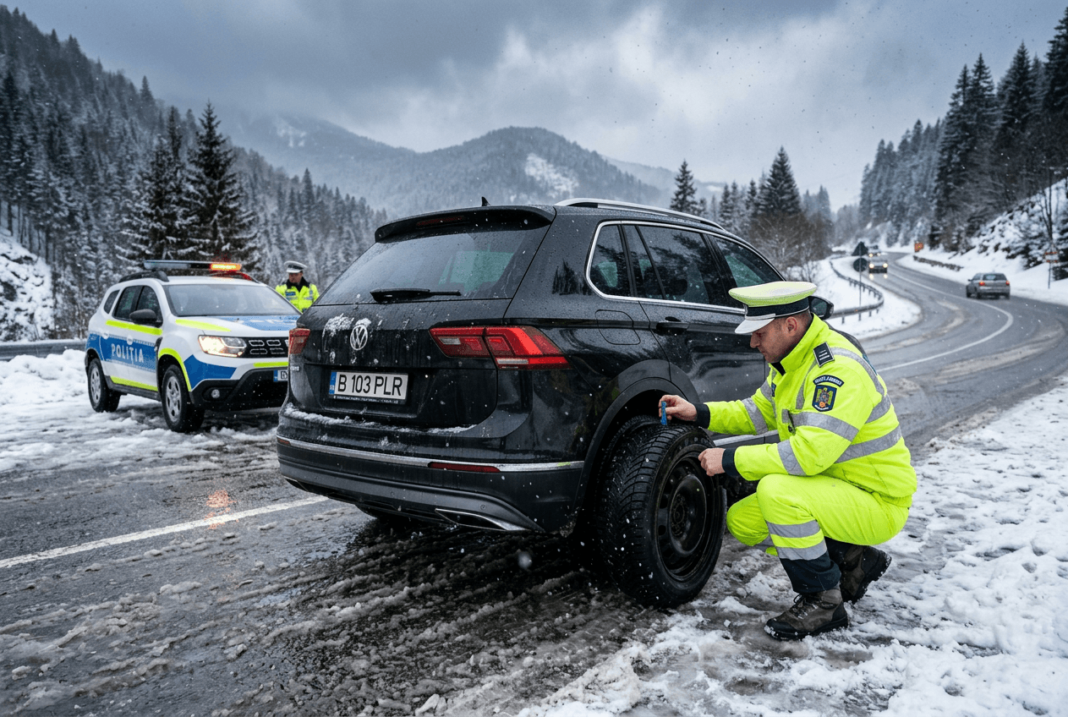 Controale RAR și Poliție pe timp nefavorabil: ce dotări sunt obligatorii prin lege când condițiile meteo se strică