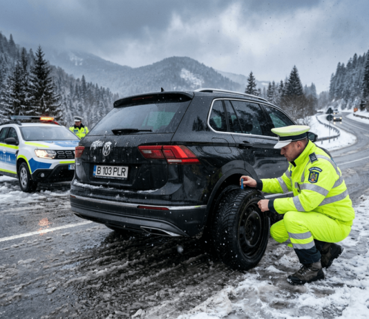 Controale RAR și Poliție pe timp nefavorabil: ce dotări sunt obligatorii prin lege când condițiile meteo se strică